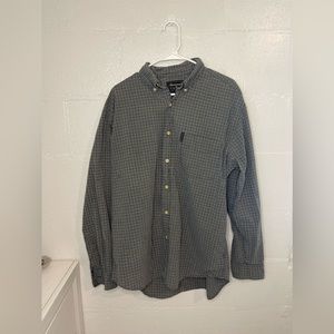 Men’s button up Abercrombie & Fitch plaid shirt
